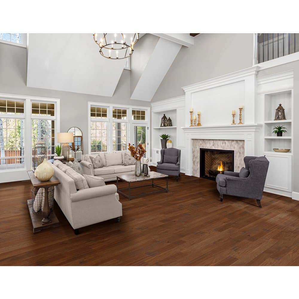 Mullican Chatelaine 5" Solid Hickory - Burnt Umber - Image 2