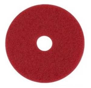 3M Floor Pad, 12in x 18in Red Buff - Image 1