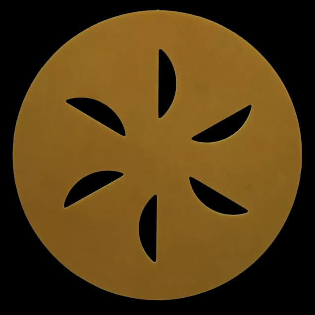 Norton Disc SandDollar 16in Fine - Yellow - Image 1