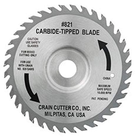 Crain Carbide Tipped Blade #821 - Image 1