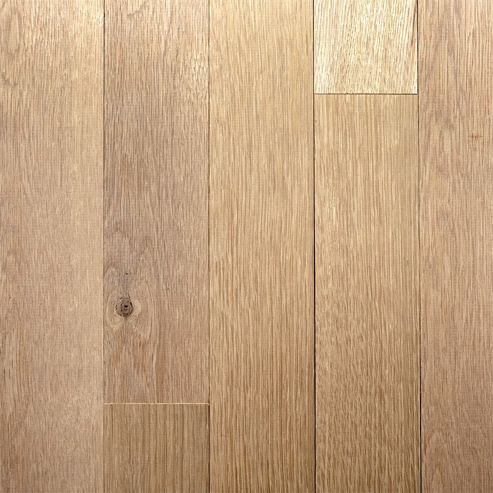 2 1/4" x 3/4" White Oak Select Unfinished Solid Hardwood Flooring - Image 1