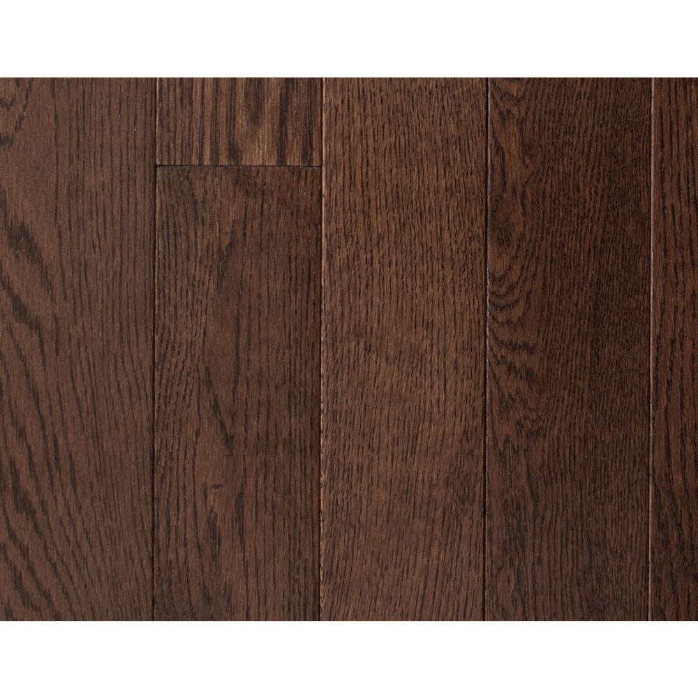 Mullican St Andrews 2 1/4" Solid Oak - Dark Chocolate