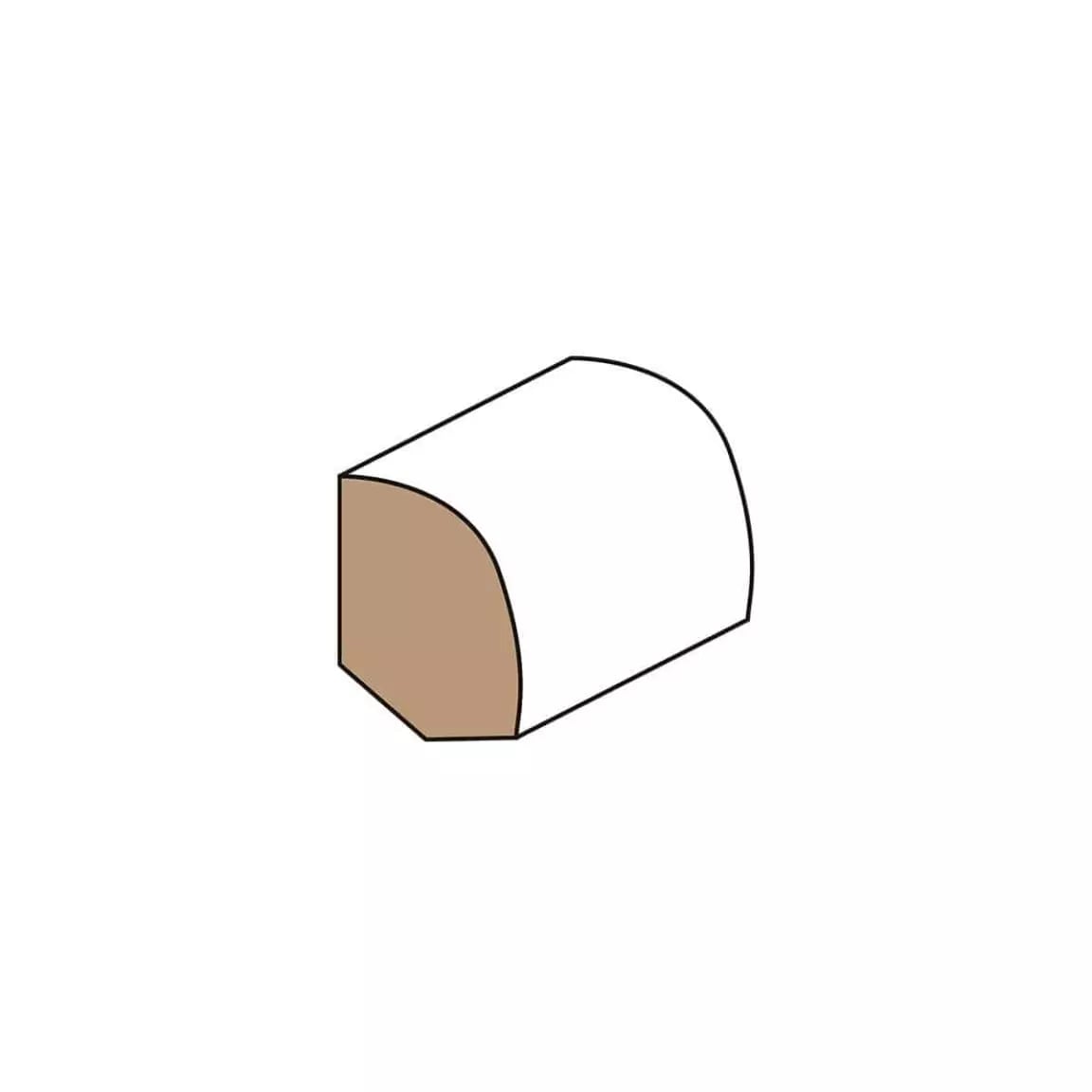 Shoe Moulding - White Oak - 78"