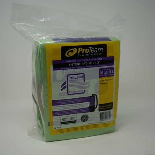 ProTeam Filter Bag for Super Coach - 10/Pkg (Round)