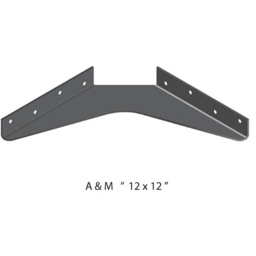 BRACKET-12X12-ALMOND thumbnail 1