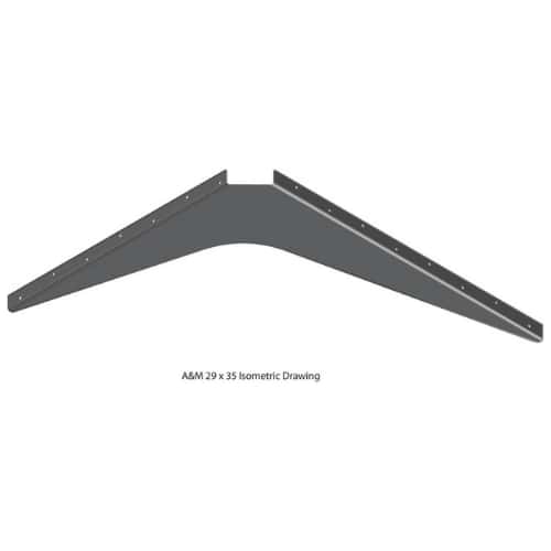 BRACKET-29X35-WHITE thumbnail 1