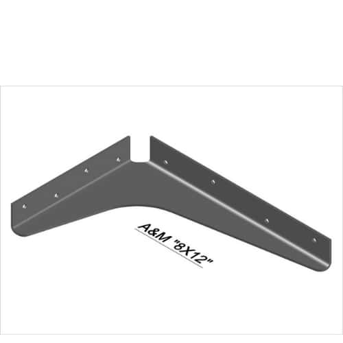 BRACKET-8X12-BROWN thumbnail 2