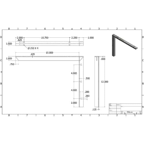 BRACKET-C(1.0)-15-WHITE thumbnail 3