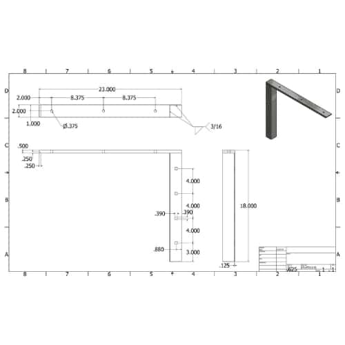 BRACKET-CFLAT(2.0)-21-WHITE thumbnail 2