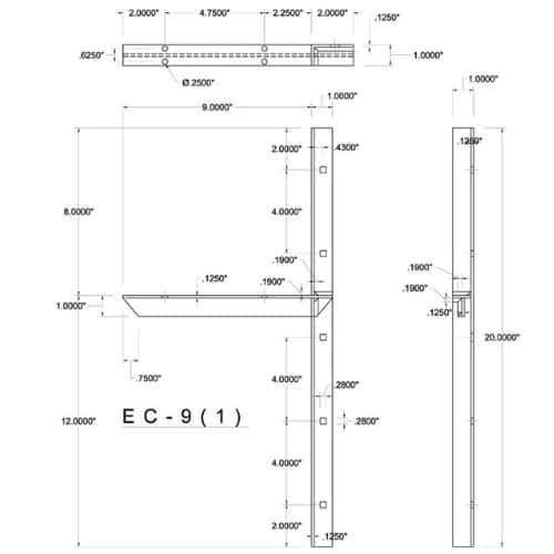 BRACKET-EC(1.0)-9-BLACK thumbnail 2