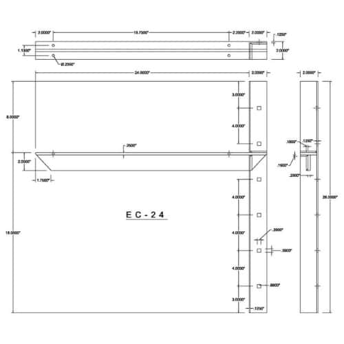 BRACKET-EC(2.0)-24-ALMOND thumbnail 2