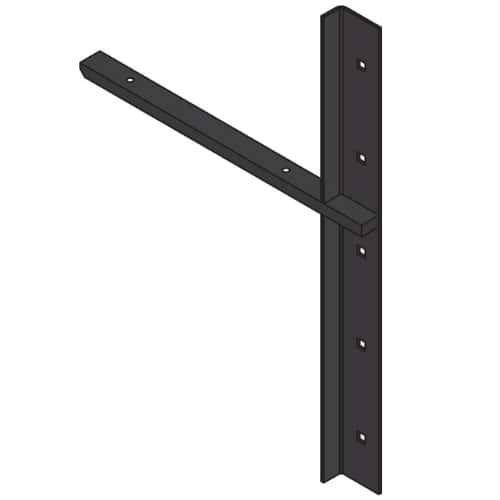 BRACKET-ECFLAT(1.0)-12-BLACK thumbnail 1