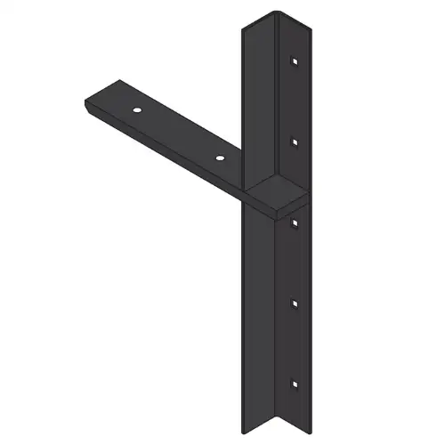 BRACKET-ECFLAT(2.0)-12-BLACK thumbnail 1