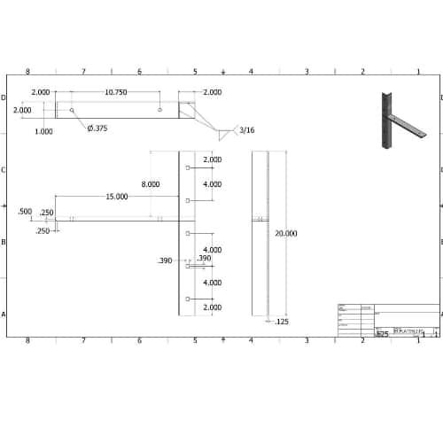 BRACKET-ECFLAT(2.0)-15-BLACK thumbnail 2