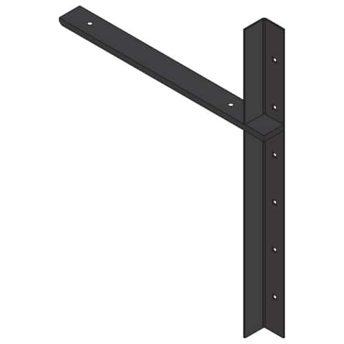 BRACKET-ECFLAT(2.0)-18-BLACK thumbnail 2