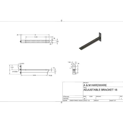 BRACKET-HDHYB18-BLACK thumbnail 3