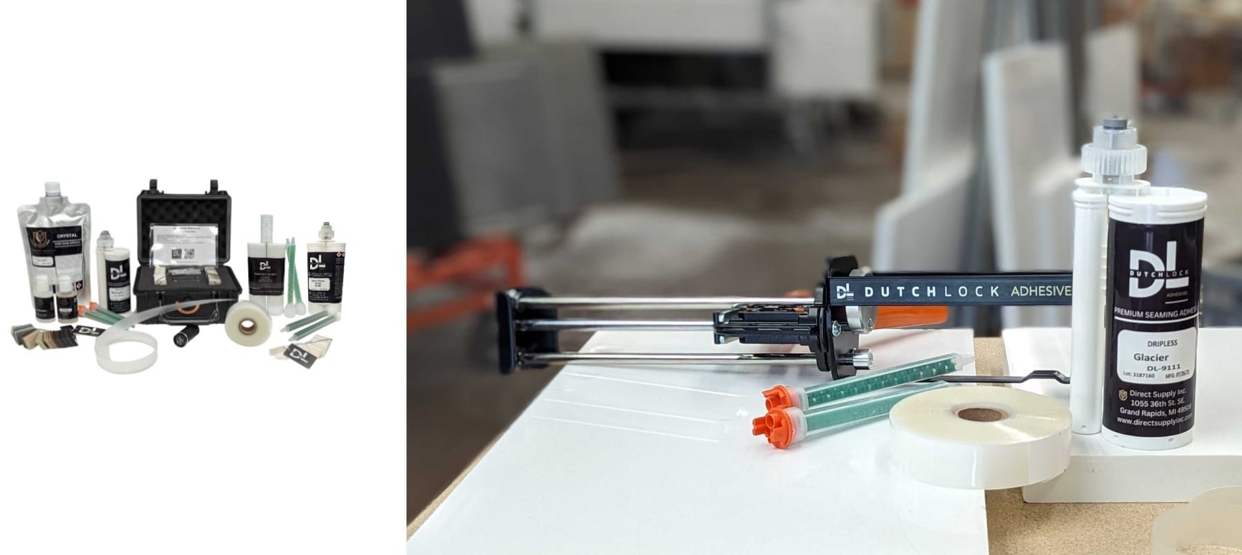 SHOP OUR SEAMLESS GLUE OFFERING FOR HARD SURFACES.
