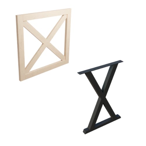 End Panels and Metal Bases