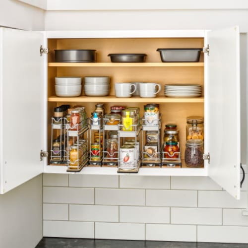 Wall Cabinet Organizers
