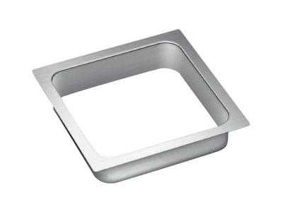 AN-KH005-HL - Multi-Purpose Grommet - Square - 304 Stainless Steel - Satin Finish - Sugatsune