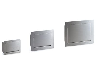 AZ-GD230L-HL - Multi-Purpose Lid with Damper - Locking Model - 234mm - Stainless Steel - Sugatsune