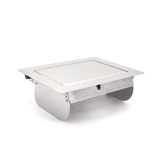 AZ-GD230-HL - Multi-Purpose Lid with Damper - 234mm - Stainless Steel - Sugatsune