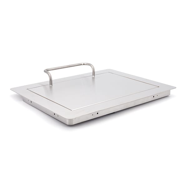AZ-HD310-HL - Multi-Purpose Lid with Hnadle - 310mm - Stainless Steel - Sugatsune