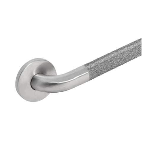 B-6806.99x36 - Commercial Grab Bar - 1 1/2 Inch Diameter x 36 Inch Length - Concealed Mounted - Stainless Steel - Peened