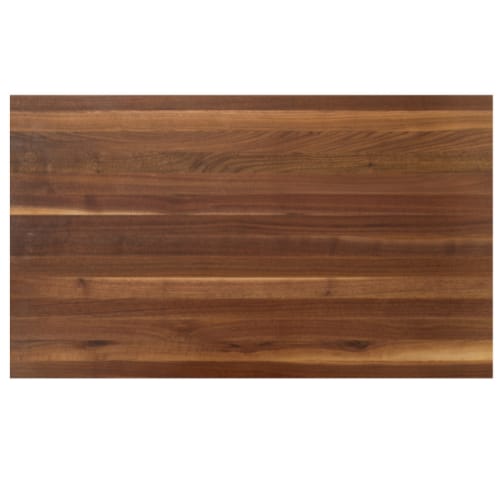 WALKCT9636-V - Walnut Butcher Block - Ultra Premium - 96 inch x 36 inch x 1 1/2 inch - Varnique Finish - John Boos