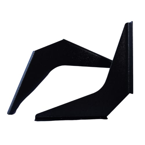 12 inch x 12 inch - Work Station Bracket - Black - A and M Hardware