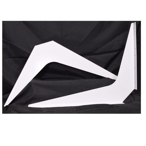 18 inch x 24 inch - Work Station Bracket - Primer - A and M Hardware
