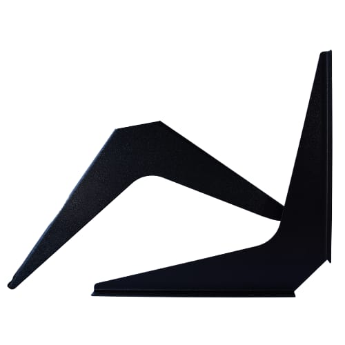 21 inch x 21 inch - Work Station Bracket - Black - A and M Hardware