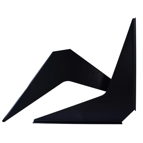 24 inch x 24 inch - Work Station Bracket - Black - A and M Hardware