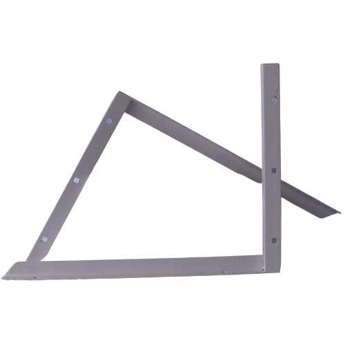 15 inch - Concealed Bracket - White - A and M Hardware