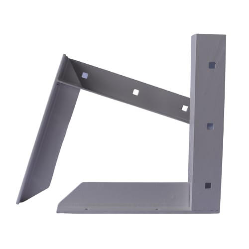 9 inch - Concealed Bracket - White - A and M Hardware