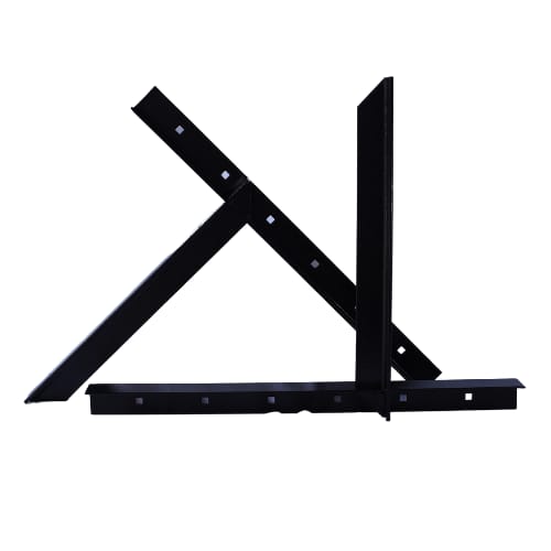21 inch - Extended Concealed Bracket - Black - A and M Hardware