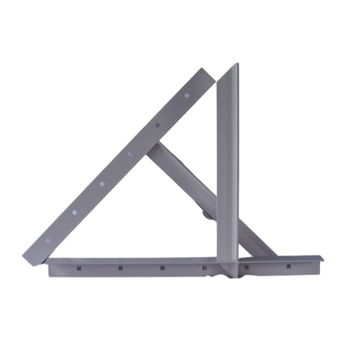 12 inch - Extended Concealed Bracket - White - A and M Hardware