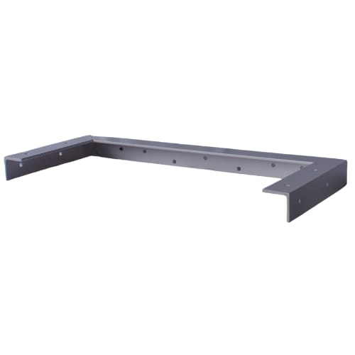 9 inch - Hidden Shelf Bracket - White - A and M Hardware