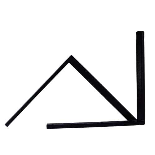 21 inch - Hybrid Bracket - Black - A and M Hardware