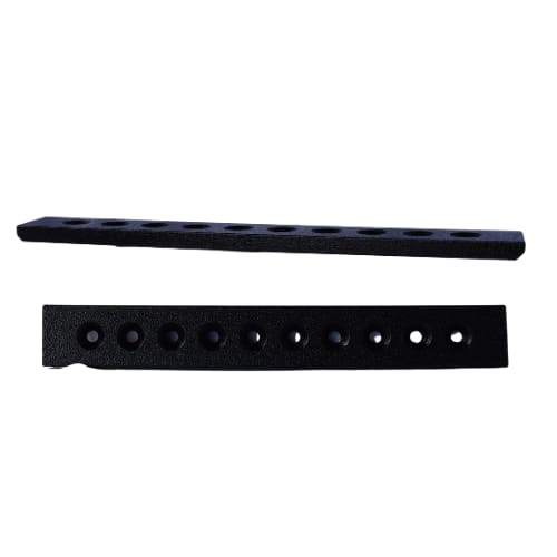 15 inch - Island Bar Bracket - Black - A and M Hardware
