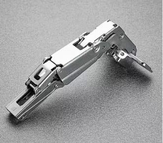 C2RFA99 - Hinge - 165 Degree - Full Overlay - Self Close - Dowels - Nickel Finish - Salice