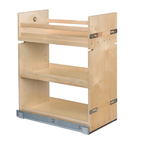 CASBO115PF - Base Organizer - 1 Adjustable Shelf - Fits a 12 inch Base Cabinet - Cascade Series