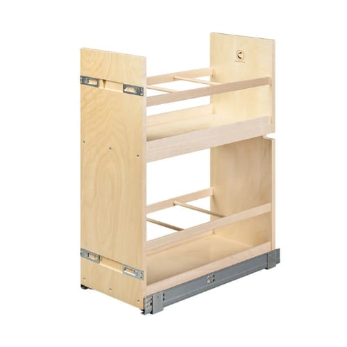 CASBO80PF-18 - Base Organizer - 6 Poly Trays and 1 Adjustable Shelf - 8.5 inch Minimum Cabinet Opening Width - Cascade Series