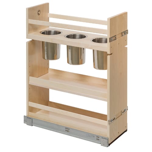 CASCAN85PF - Canister Organizer - 3 Canisters - 9 inch Minimum Cabinet Opening Width - Cascade Series