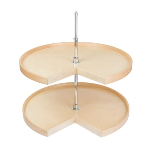 CON32PCPF - Lazy Susan - 32 inch - Pie Cut - 2 Shelf Set with Hardware - Contender Series
