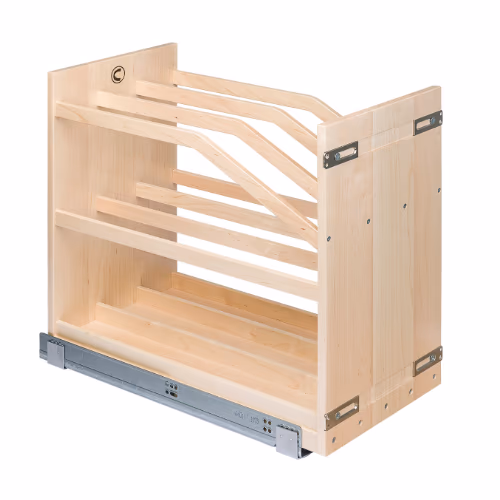 SIGCTP115PF - Cookie Tray Pullout - 12 inch Minimum Cabinet Opening Width - Prefinished Maple - Signature Series