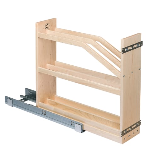 SIGCTP55PF - Cookie Tray Pullout - 6 inch Minimum Cabinet Opening Width - Prefinished Maple - Signature Series