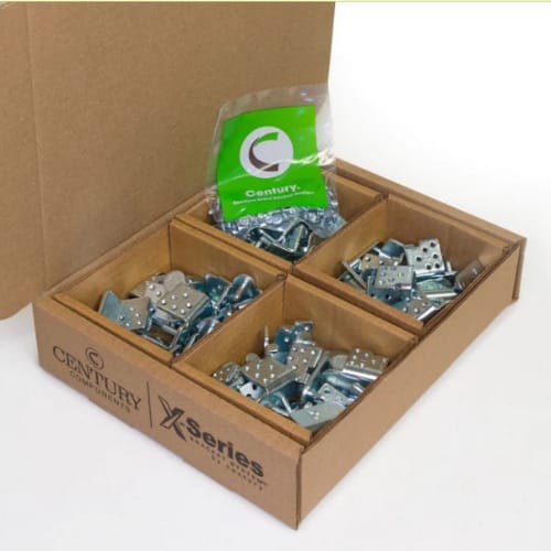 XBONLY20 - X-Brackets - 20 Sets of 4 Brackets with screws - Installs 20 Rollout Trays