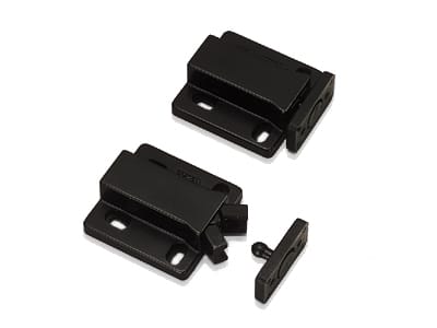 MC-28/BLK  Touch Latch -- Non-Magnetic - Floating Strike - Black - Sugatsune