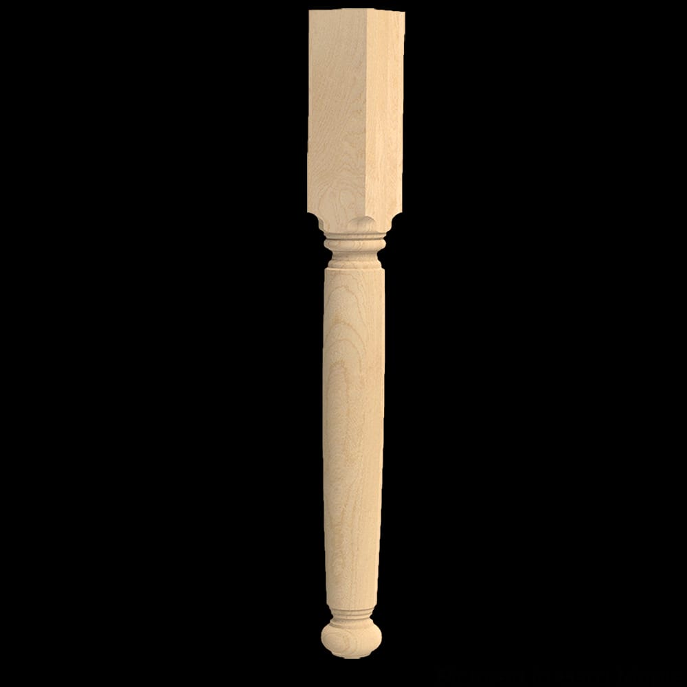01040210AL1 - Designs of Distinction - English Estate - Square - Island Column - 35.25 Inch - Alder